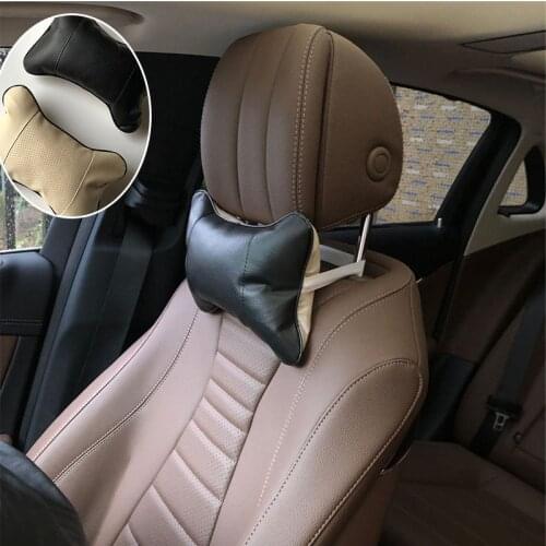 2pcs Car neck pillows universal headrest case for Acura RLX CL EL RL CSX ILX MDX NSX RDX RL SLX TL TSX Vigor ZDX