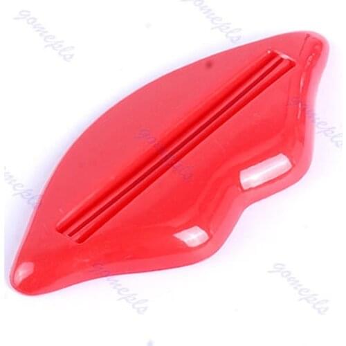 2 PCS Sexy Hot Lip Kiss Bathroom Tube Dispenser Toothpaste Cream Squeezer 203C