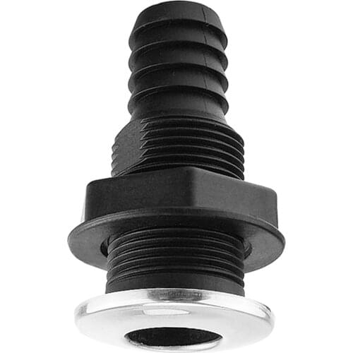 20mm Marine Boat Bilge Pump Aerator Pick Up Thru Hull Fitting 3/4" Hose Barb