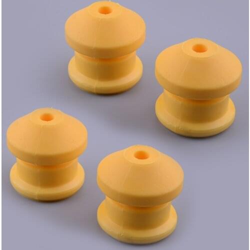 4pcs/Set Yellow Front Suspension Jounce Bumper Spring Fit for Hummer H3 H3T 2009 2010 15783030 Polyurethane