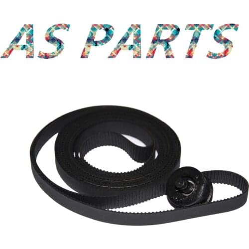 5X New 36inch C6072-60198 For HP 1050 1055CM 1055C Designjet 1050 1055 1055C Plotter Carriage Belt with Pulley