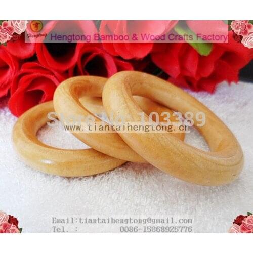 65mm lotus wood natual wood color curtain ring/wood circle/curtain ring holder with clear varnish brown paint free ship18pcspack