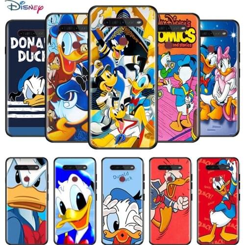 Disney Cartoon Animation Daisy Donald Duck For LG G8 G8S G8X V30 V30S V40 V50 V50S V60 Q60 ThinQ 5G Soft TPU Silicone Phone Case