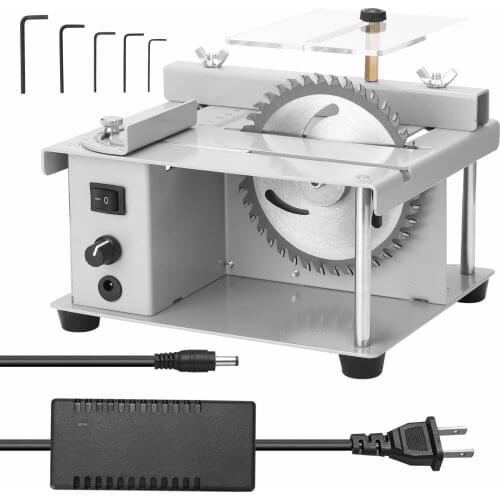 Household Miniature Woodworking Table Saw Electric Multi-Function Precision Dust-Proof Decoration Cutting Machine power tools