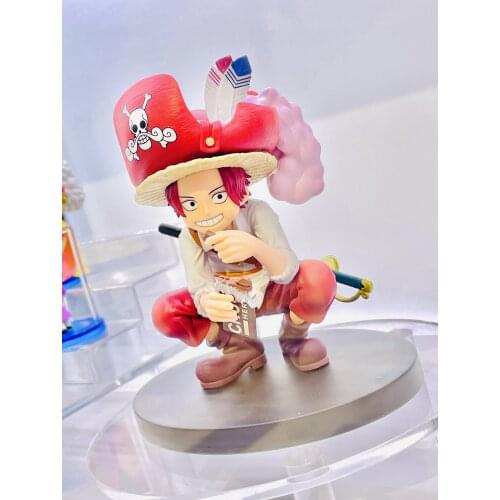 100% Original Banpresto Onepiece Figure Shanks Childhood DXF Figure PVC Action Model Toys Anime Figure