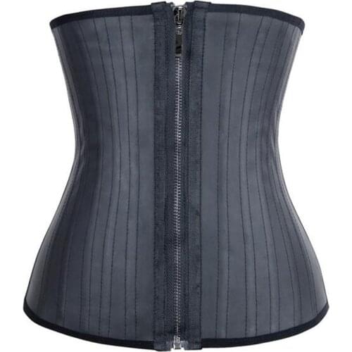 Latex Waist Trainer Body Shaper Shapewear Modeling Strap Slimming Belt Belly Slimming Sheath Underbust Corset Plus Size 6XL