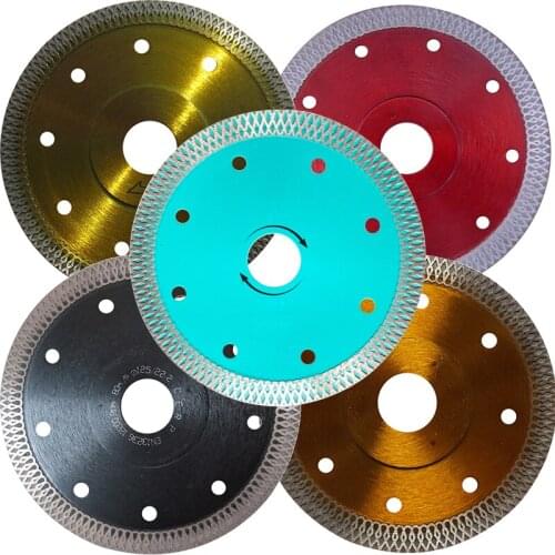 5pcs/lot 5" hard tile cutting blade, with iron plate, especially good to cut ceramic and tile! 125mm turbo blade