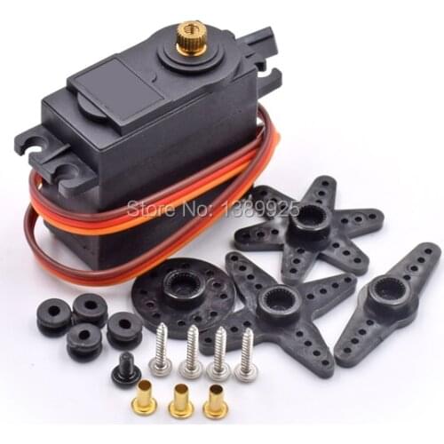 MG995 360 degree Continuous Rotation Metal Gear Digital Servo with accessories,High Torque,For robot arm,robot DIY