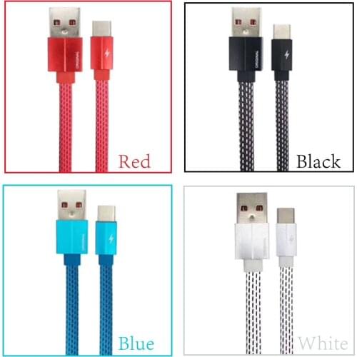 Micro USB Cable 2.4A Nylon Fast Charge USB Data Cable for Samsung Xiaomi LG Tablet Android Mobile Phone USB Charging Cord