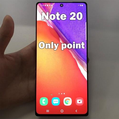 Original used LCD Have Defect For Samsung Galaxy Note 20 5g LCD Touch Screen Digitizer Assembly Display Note20 5G N981B N981N