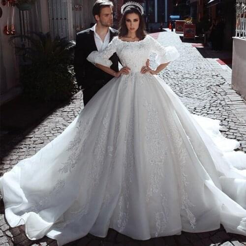 PALETAN Satin Wedding Dresses