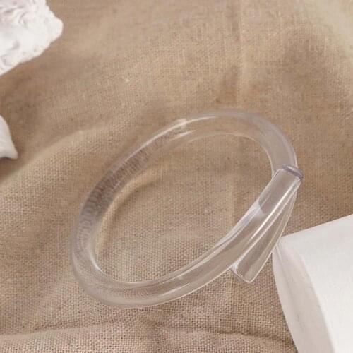 Coxeer 1pc Solid Color Women Bracelet Creative Fashion Simple Charm Bracelet Jewelry Bracelet Jewelry Accessories