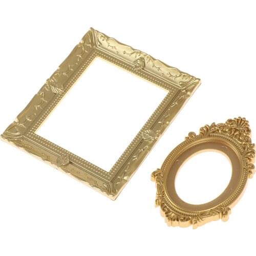 1:12 Dollhouse Miniature Photo Frames Simulation Photo Frame Doll House Accessories Doll House Decor