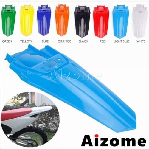 1x Motorcycle Mudguard Rear Fender For Honda CRF230F 2020 ABS Plastic CRF 230F CRF 230 F Dirt Bike Motocross Mud Guard 8 Colors