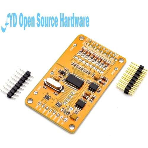 1pcs ADS1256 24 ADC8 road AD -precision ADC data acquisition module