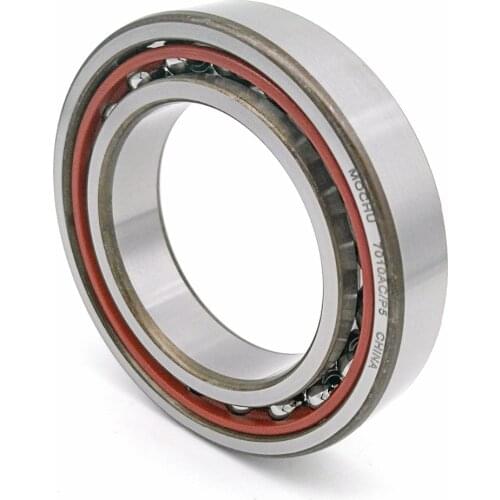 1pcs MOCHU 7010 7010AC 7010AC/P5 50x80x16 Angular Contact Bearings Spindle Bearings CNC ABEC-5 25 Contact Angle