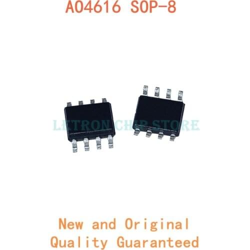 10PCS AO4616 SOP8 4616 SOP-8 SOP SOIC8 SOIC-8 SMD new and original IC