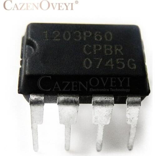 10pcs/lot NCP1203P60 1203P60 = NCP1203P100 1203P100 DIP-8 In Stock
