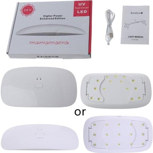 83XC 24W LED UV Resin Curing Lamp 395NW UV GEL Curing Lights UV Resin Nail Art Dryer LED Light USB Charge Jewerly Making Tool