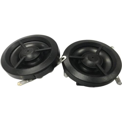 2pcs Tweeter Speaker 1 Inch Mini 8Ohm 15W Neodymium Super Treble 14 Core Voice Coil High-pitched Loudspeaker Car Tweeter Speaker