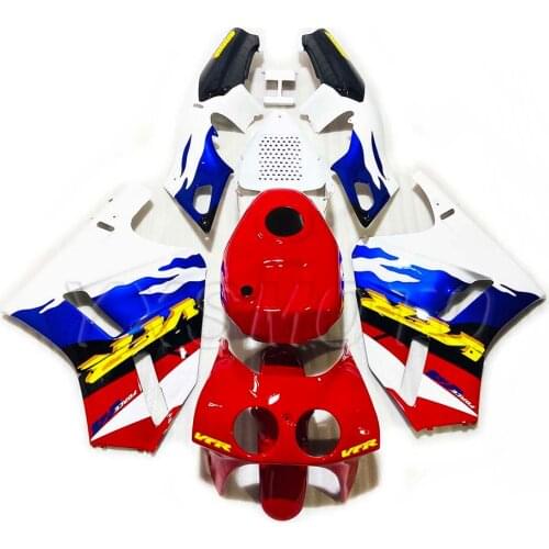 Brand new for VFR400 VFR 400 plastic fairing kit 30V4 blue red bodywork fairings VFR 400 30 issues