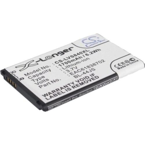Cameron Sino 1700mAh battery for LG Cayman Lucid 4G Optimus EXCEED 2 II V8450 V8450PP Viper 4G LTE VS840 BL-44JS EAC61838702