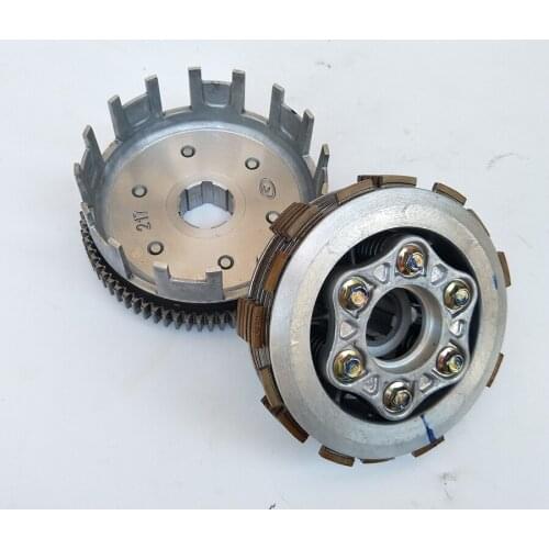 Motorcycle Engine Part Clutch for Vertical Engine 6 Disc 6 Spring 73 Tooth