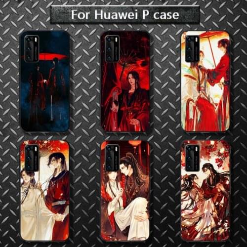 Tian Guan Ci Fu Fiction cartoon Phone Case for huawei P40 pro lite P8 P9 P10 P20 P30 psmart 2019 2017 2018