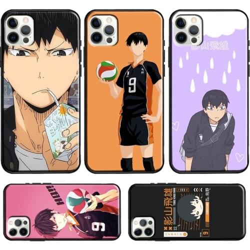 Tobio Kageyama Haikyuu For iPhone 11 12 Pro Max mini Case For iPhone XR X XS Max SE 2020 6S 7 8 Plus Coque