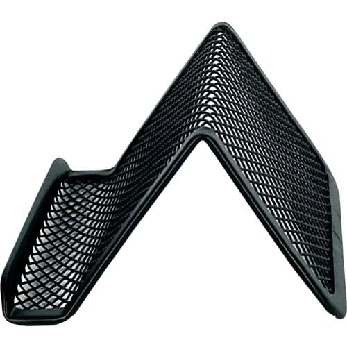 Black Metal Mesh Business Card Holder Office Desktop Visit Name Card Stock Organizer Storage Card Cellphone Stand Holder Rack