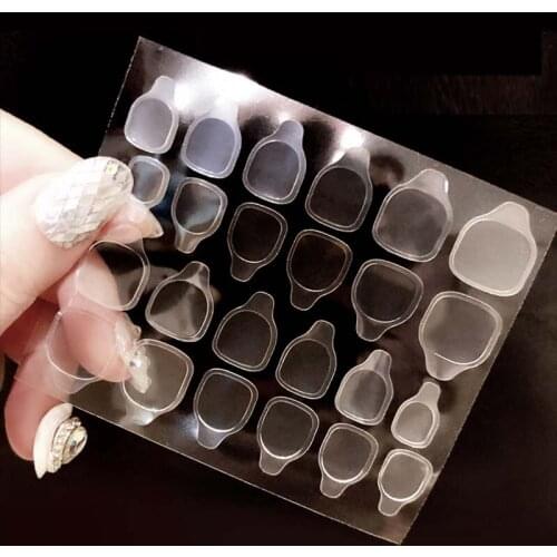 DIY Jelly Double-sided Adhesive Environmentally-friendly Transparent Invisible Nail Clip Adhesive False Nail Art Tools @ME