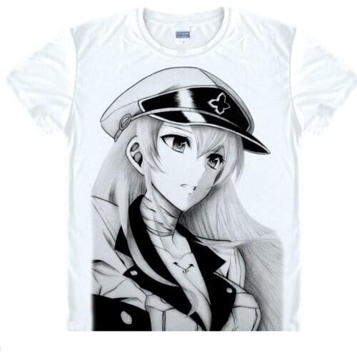 Akame ga Kill T-shirts kawaii Japanese Anime t-shirt Manga Shirt Cute Cartoon Comic Esdeath Cosplay shirts 40779575059 tee 221