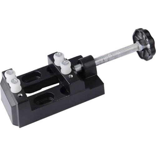 Bench Vice Table Vise Pliers Flat Jaw Clamp Mini Bench Vice Vise Aluminum Alloy High Quality Black Electric Grinder Jig Bed