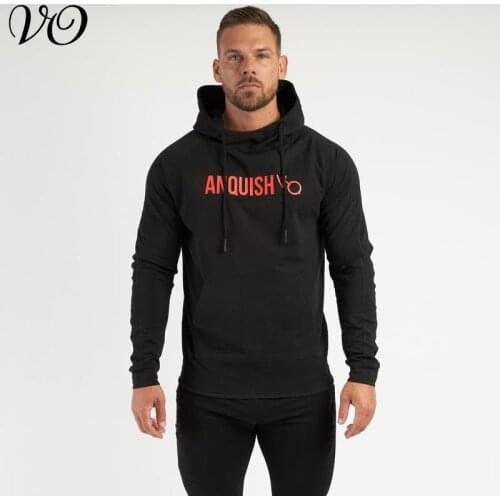 2020 autumn new streetwear fashion mens pullover hoodie cotton fitness sportswear jogger mens clothing