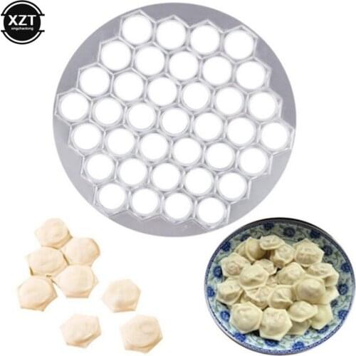 37 Cavity Ravioli Press Maker Aluminum Dumpling Ravioli Maker Molds Kitchen DIY Pastry Dumpling Pressure Gadget Reusable Tools