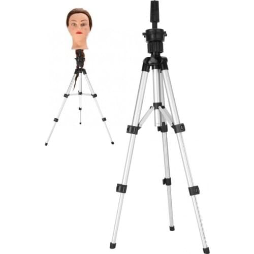 Adjustable Stand Hairdresser Training Mannequin Head Clamp Holder Tool