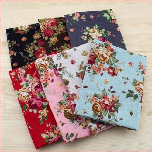 Charm Packs Fabric Flower Patchwork Plain Suede Cotton 70*50cm Other Printed 100% Tilda,patchwork,scrapbooking,craft Sewing