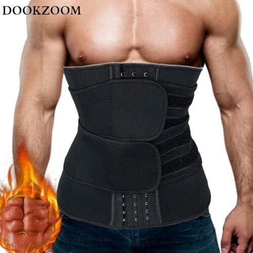 Women Slimming Shaper Waist Trainer Tummy Reducing Shapewear Belly Body Shapers Sweat Strips Sauna Corset Workout Trimmer Belts