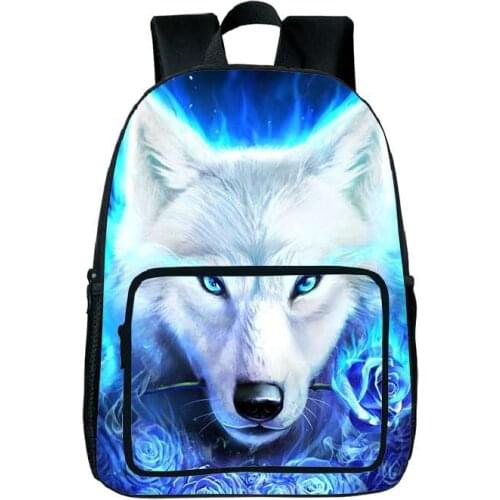 2021 Women Men Backpacks Waterproof Lion Print 3d Bookbag Backpack for Girls School Bag Travel Bagpack Sac A Dos Back Pack