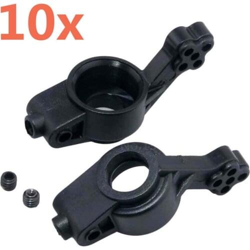 10 Pieces HSP RC Car Part Rear Hub Carrier Rear Upright( L/R ) 02013 Spare Parts For 1/10 Scale Models On-Road Buggy Truck