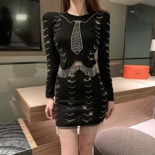 2021 Fashion Winter Ladies Clothes Diamond Glitter Sexy Tops and Skirt Matching Suit Party Club Wear 2 Piece Sets Womens Outfits