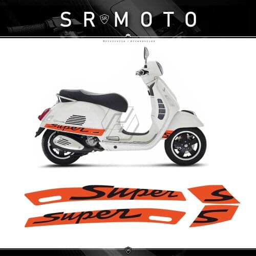 Motorcycle Decal Case for Vespa GTS 300 GTS300 Sport Super Sticker