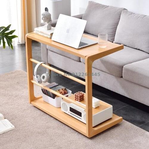 Sofa Side Cabinet Side Cabinet Small Family Bedside Table Balcony Simple Corner Shelf Mobile Tea Table Small Table