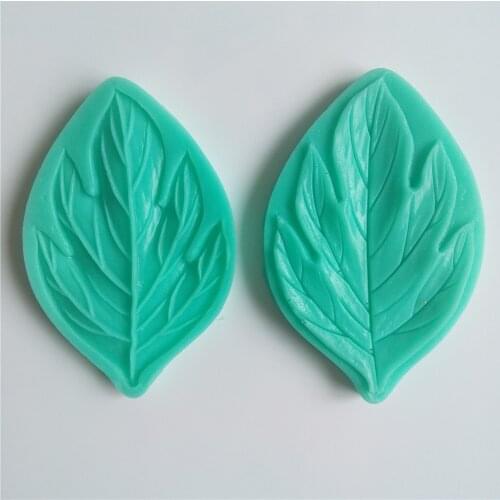 Large Peony Petal Leaves Shaped Silicone Mold Fondant Cake Decorating Tools Fondant Moulds Flower