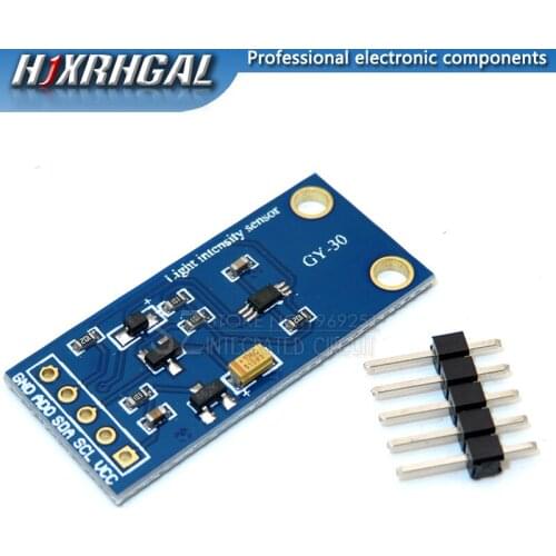 1PCS GY-30 BH1750 BH1750FVI The digital optical intensity illumination sensor BH1750FVI of module for arduino 3V-5V