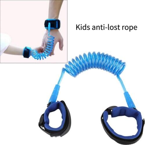 Adjustable Kids Safety Harness Child Wrist Leash Anti-lost Link Children Belt Walking Assistant Baby Walker Wristband 1.5M