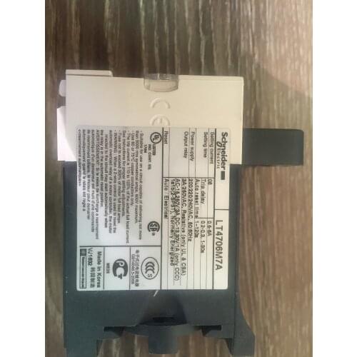Electronic thermal overload relay time relay LT4706M7A