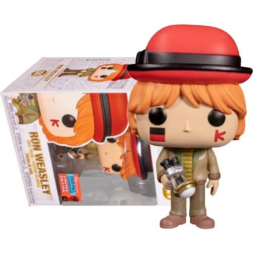FUNKO POP Movies Ron Weasley #121 Exclusive Action Figure Toys Cute Ron Doll Model Collection Kids Gifts POP Toys