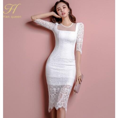 Длинные летние платья H Han Queen China At AliExpress