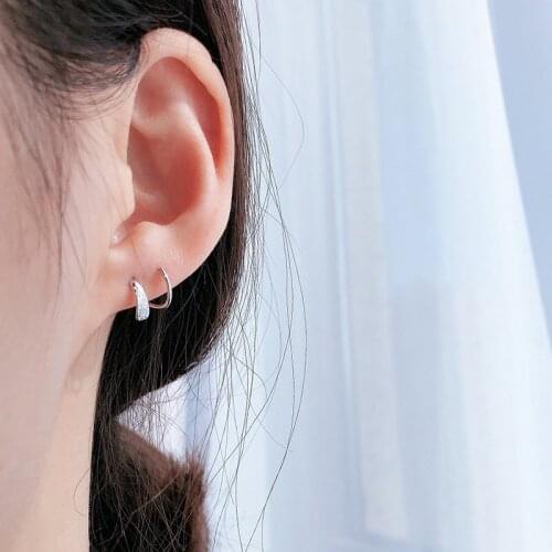 Fashion Spiral Silvery Earrings Irregular Geometric Jewelry Making Snakelike Minimalism Daily Wear Ornaments Women Birthday Gift